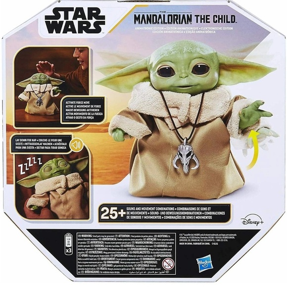 The Child Animatronic Baby Yoda The Mandalorian (Over 25 Sound Motions!) - Picture 2 of 2